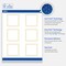 Avery Printable Square Labels, Gold Border with Gold Dots, 3" x 3", Matte White Square Labels, Permanent, Laser/Inkjet, 60ct, Great for Product Labels